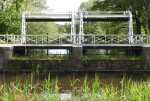 Stuw bij Schuivenhuisje Kanaal Almelo Nordhorn